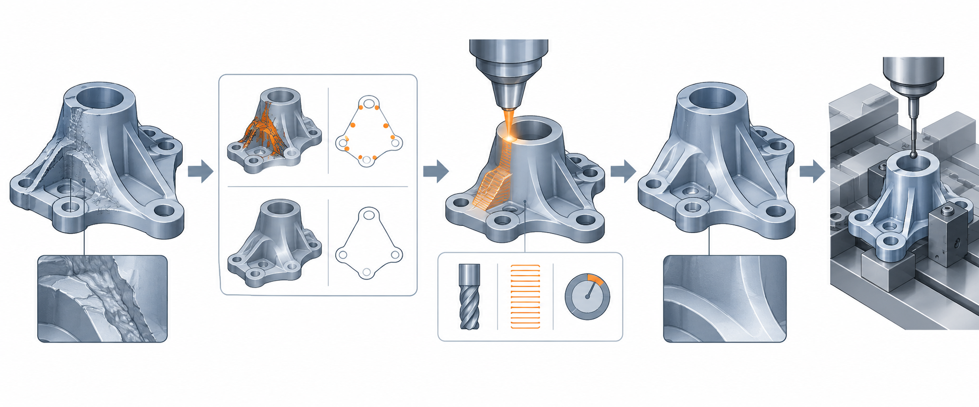 A repair record compares original and repaired geometry, diagnostics, operation settings, and the tested downstream task