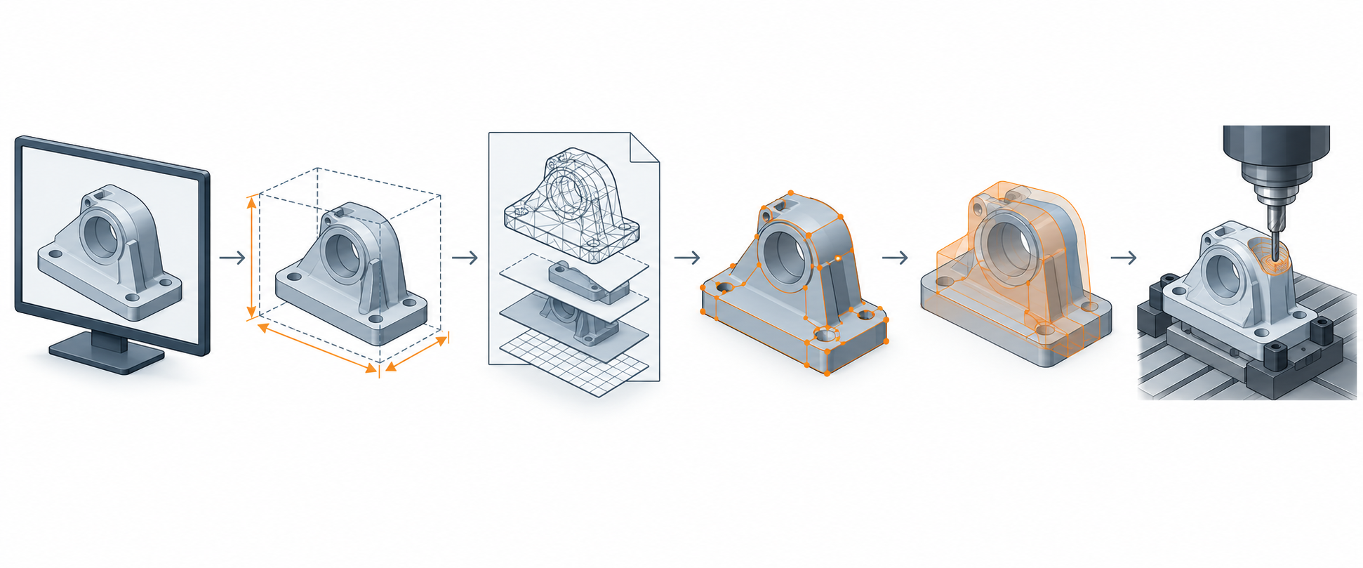 Evidence layers from visual review through units, package checks, topology, measured comparison, and the receiving operation